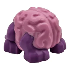 LEGO Intellect Devourer met gegoten helderroze hersenpatroon