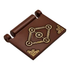 LEGO Book Cover with Runes and Corner Covers Pattern (Dungeons &…