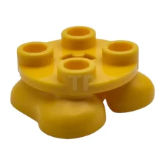 LEGO Pieds avec plaque ronde 2 x 2 et trou d'axe.