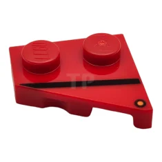 LEGO Plate 2 x 2 Wedge Left with Stripe and Dot…