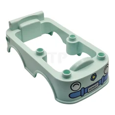 LEGO DUPLO Car Body 4 x 8 with 'SUNS3T' License Plate…