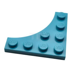 LEGO Plate 4 x 4 with Curved Cutout