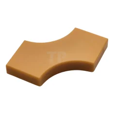 LEGO Tile 2 x 2 with Curved Cutouts (Double Arrow)