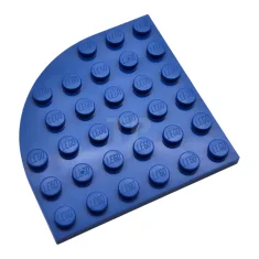LEGO Plate 6 x 6 Round Corner