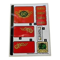 LEGO Sticker for Set 40499