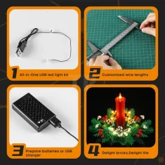 LEGO Light kit for LEGO® 40743 Christmas Table Decoration