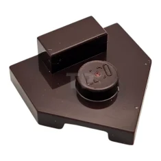 LEGO Plate 2 x 2 Pentagonal with Stud and Raised Tab