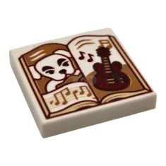 LEGO Carreau 2 x 2 avec motif à livre ouvert (K.K.…