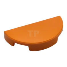 LEGO Carreau 1 x 2 rond, demi