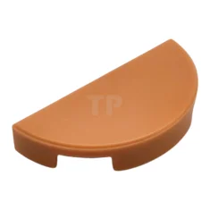 LEGO Tegel 1 x 2 Rond, Half