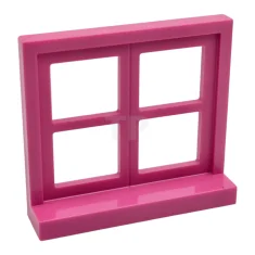 LEGO Window 1 x 4 x 3 Square with Panes and…