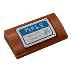 LEGO Pendenza, curvo 2 x 4 x 2/3 con tubi di…