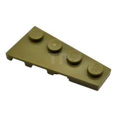 LEGO Plaat 4 x 2 wig rechts