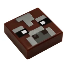 LEGO Carreau 1 x 1 avec des carrés noirs, blancs et…