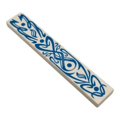 LEGO Tegel 1 x 6 met bloemig filigraanpatroon