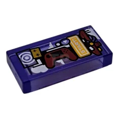 LEGO Baldosa 1 x 2 con sistema de juego y "¡Comienza!…
