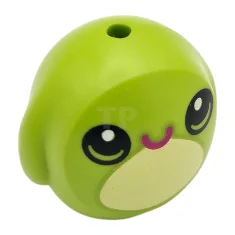 LEGO Jouet en peluche en forme d'oreiller avec motif de grenouille