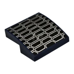 LEGO Pendenza 2 x 2 x 2/3 curvo con griglia di…