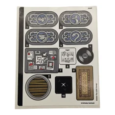 LEGO Sticker for Set 76781 - Sheet 1