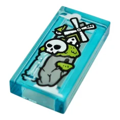 LEGO Piastrelle 1 x 2 con motivi a mulino a vento,…