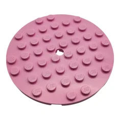 LEGO Plate 8 x 8 Round with Hole