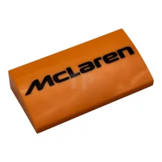 LEGO Slope, Curved 2 x 4 x 2/3 with Bottom Tubes…