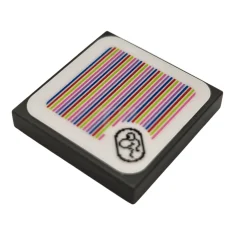 LEGO Tile 2 x 2 with Super Mario Scanner Code Yoshi…