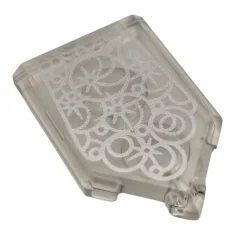 LEGO Tile, Modified 2 x 3 Pentagonal with Silver Circles and…