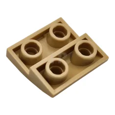 LEGO Pendenza 2 x 2 x 2/3 Curvo Inverso