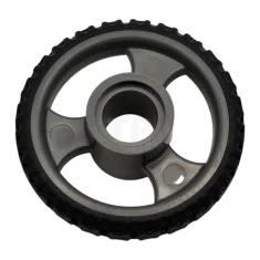 LEGO Wheel 21mm D x 4mm with Pin Hole and Rubber…