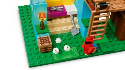 LEGO Les nichoirs des perroquets