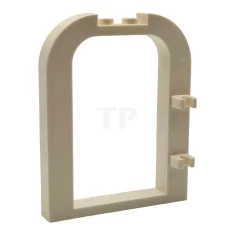 LEGO Door, Frame 1 x 6 x 6 Curved Top with…