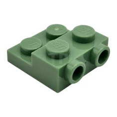 LEGO Piastra, modificata 2 x 2 x 2/3 con 2 borchie…