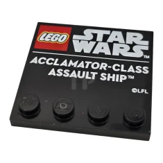 LEGO Tile 4 x 4 with Studs on Edge with LEGO…