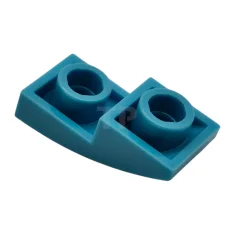 LEGO Pente 2 x 1 Courbé Inversé
