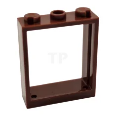 LEGO Window 1 x 3 x 3 Flat Front