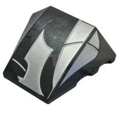 LEGO Cuneo 4 x 3 triplo curvo con logo Batman e…