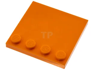 LEGO Fliese 4 x 4 mit Noppen am Rand