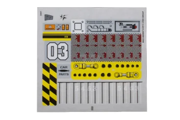 LEGO Aufkleber für Set 9486