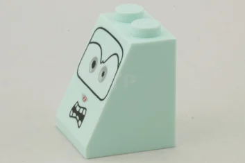 LEGO Pendenza 65° 2 x 2 x 2 con schema a…