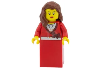 LEGO Woman in Holiday Outfit (V2)