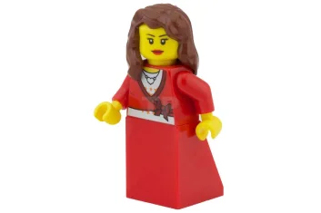 LEGO Woman in Holiday Outfit (V2)