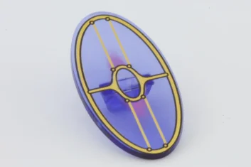 LEGO Schild Ovaal met SW Gungan Patroon