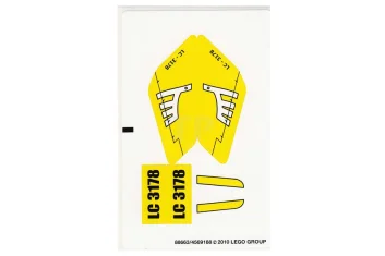 LEGO Sticker for Set 3178