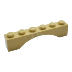 LEGO Steen 1 x 6 boog