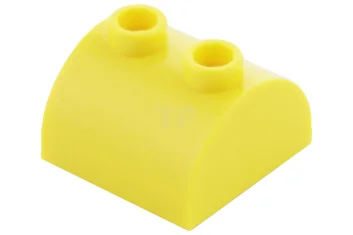 LEGO Ladrillo, modificado 2 x 2 parte superior curvada con 2…