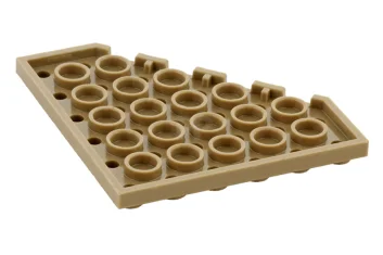 LEGO Placa 6 x 6 Esquina Cortada