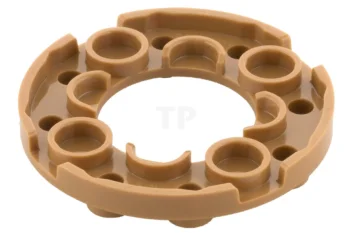 LEGO Piastra 4 x 4 rotonda con foro