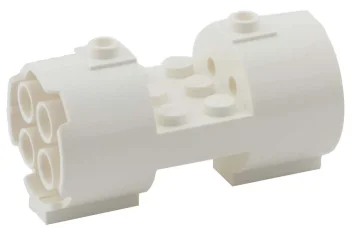 LEGO Cylindre 3 x 6 x 2 2/3 Horizontal, nouveau style
