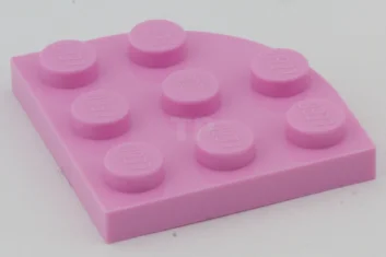 LEGO Plate 3 x 3 Round Corner